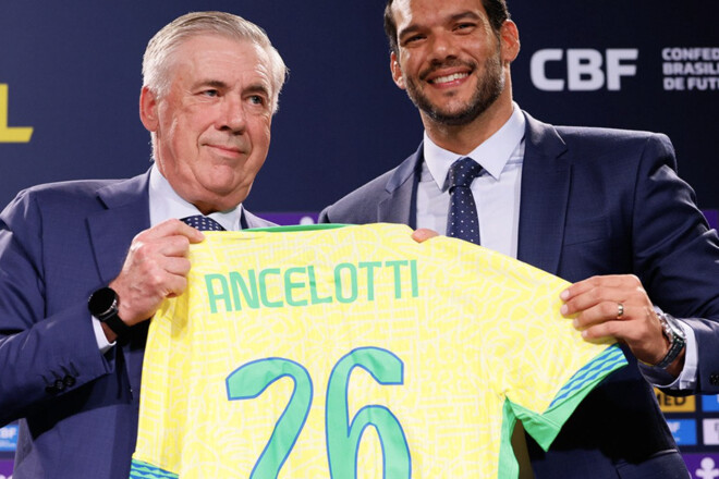 Анчелотті повернув зірку у склад збірної Бразилії, який не грав з 2023 року