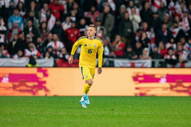 Потеря для Реброва. Основной хавбек пропустит матчи сборной Украины