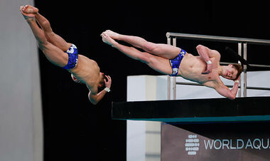 Fifth gold for Ukraine. Wednesday and Gritsenko won the Water Jumping