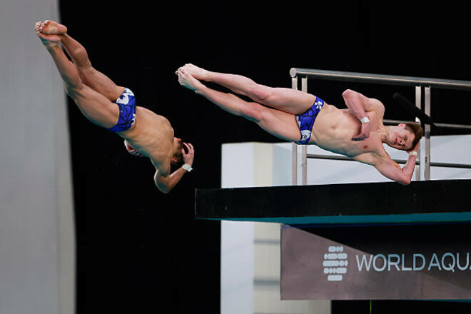 П'яте золото для України. Середа та Гриценко виграли ЧЄ зі стрибків у воду