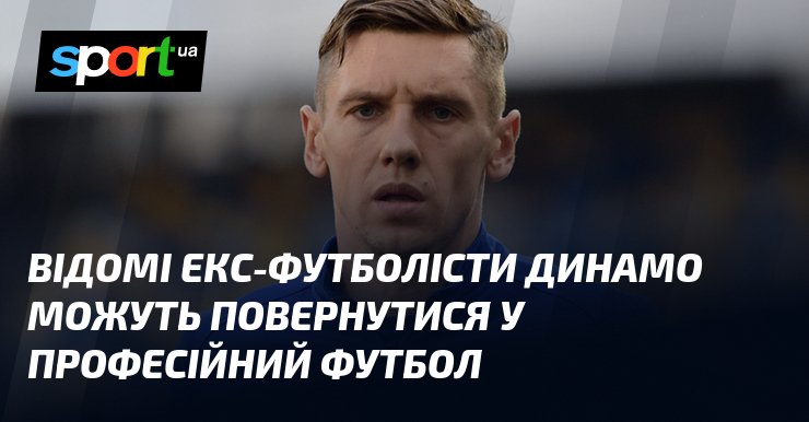 Відомі екс-футболісти Динамо можуть повернутися у професійний футбол