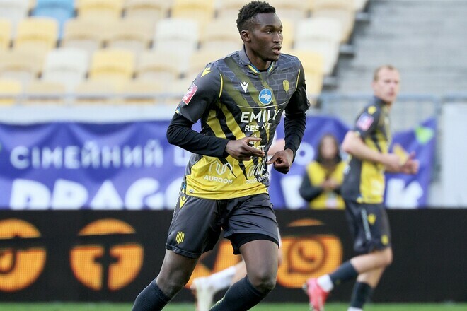 ВИДЕО. Бабукарр Фаал открыл счет в матче с Вересом