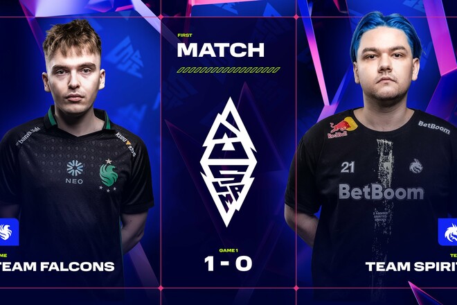 Без особых шансов – Falcons снесли Spirit и выбили их с BLAST Slam III