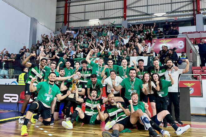 Спортінг разом з українцем здобув титул чемпіонату Португалії з волейболу