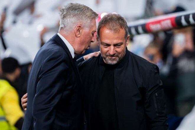 ВИДЕО. Комментарии Флика и Анчелотти перед Эль-Классико