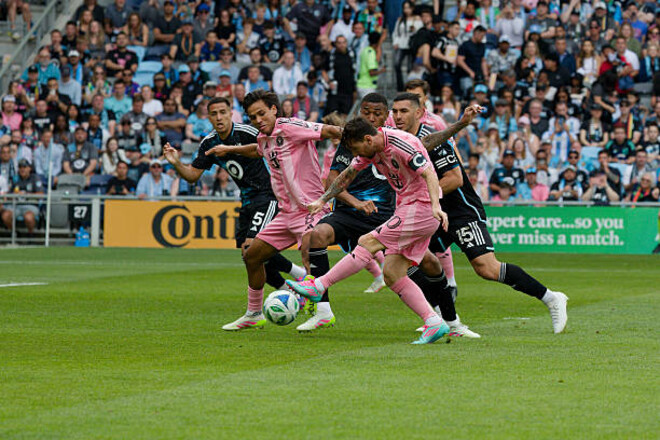 Міннесота – Інтер Маямі – 4:1. Як забив Мессі. Відео голів та огляд матчу