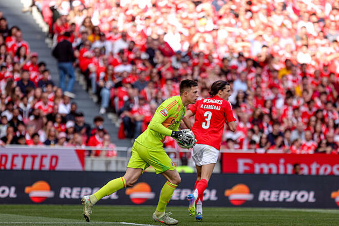 Бенфіка – Спортінг – 1:1. Як пропустив Трубін. Відео голів та огляд матчу