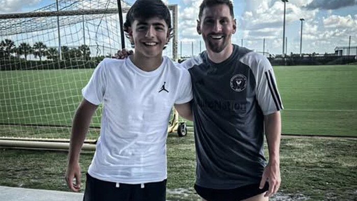 ВИДЕО. Крестник Месси — новый гений футбола? Видео, которое всех поразило!