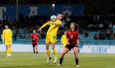 Ukraine (Z) - Albania (Z). Text broadcast of the match