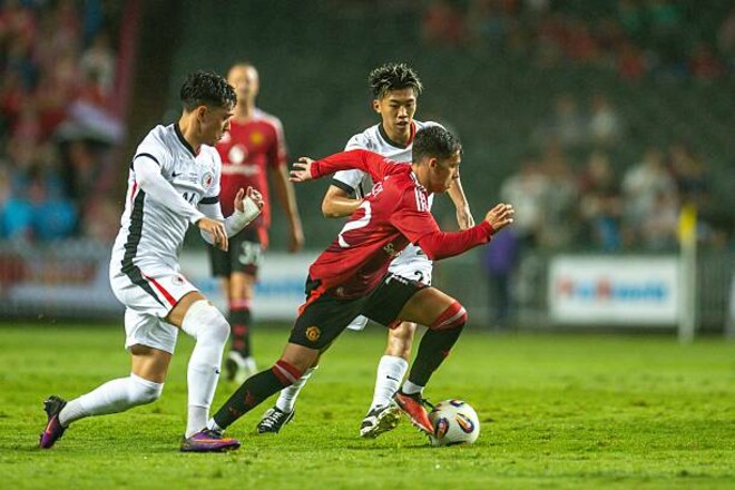 Фініш сезону. Ман Юнайтед обіграв збірну Гонконгу під час турне Азією