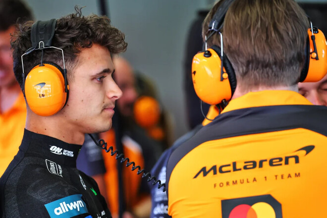 Норрис поделился результатами тренировок: «Трудно сделать следующий шаг»