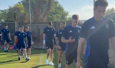 ВІДЕО. Молодіжна збірна України U-21 провела перше тренування в Іспанії