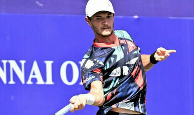 The Ukrainian tennis player won a paired trophy at the hardov tournament in Tashkent