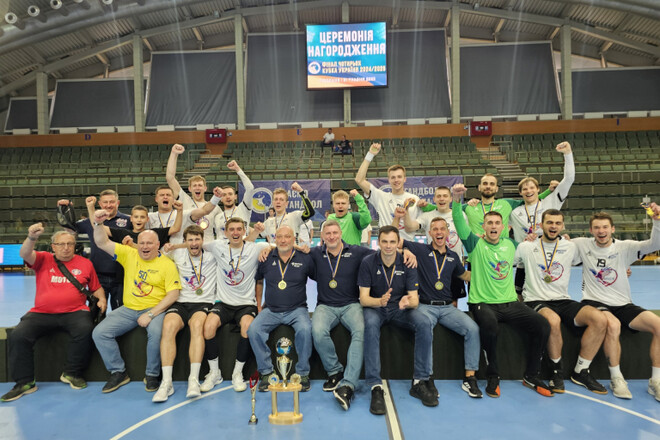 Запорожский Мотор выиграл гандбольный Кубок Украины, оформив золотой дубль