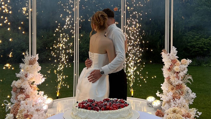 ФОТО. Ещё один украинский футболист женился. Сезон свадеб стартовал