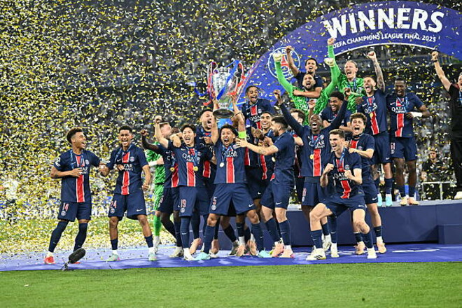 ФОТО. Нагородження ПСЖ: перший для клубу трофей Ліги чемпіонів