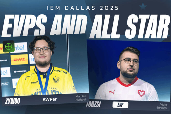 Символічна збірна IEM Dallas. Пʼятірка найкращих гравців турніру