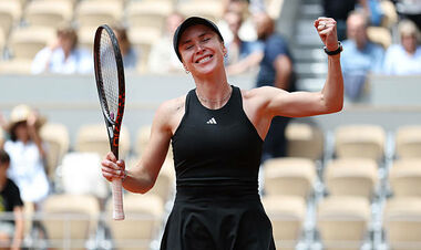 Еліна Світоліна на турнірі Roland Garros