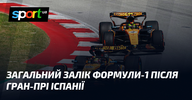 Загальний залік Формули-1 після Гран-прі Іспанії