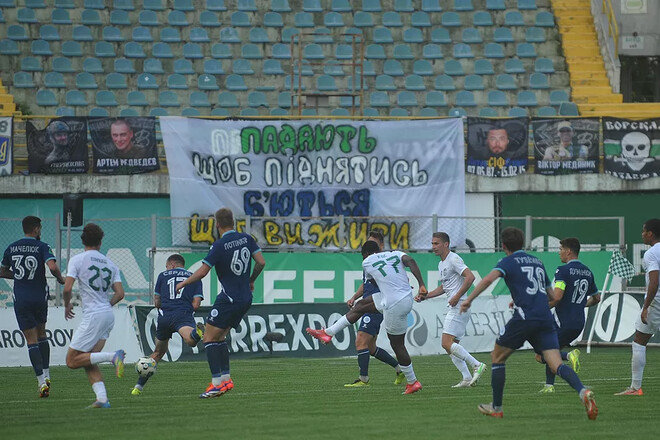 ФОТО. Емоції Максимова і гравців Ворскли після вильоту до Першої ліги