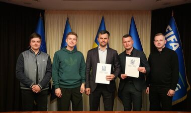 В УАФ подписали меморандум о сотрудничестве с медиафутбольной UA Steel