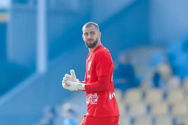 Георгій Єрмаков відіграв найбільше матчів на нуль в УПЛ-2024/25
