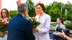 Волейболистка из Украины попала на Аллею звезд в Польше