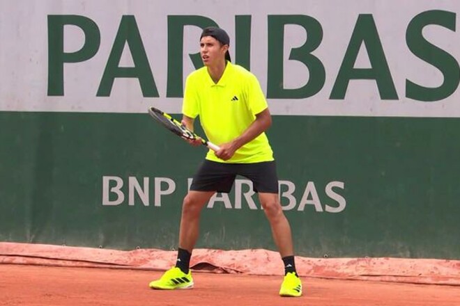 Украинец взял сет у второго сеяного на юниорском РГ-2025, но проиграл матч