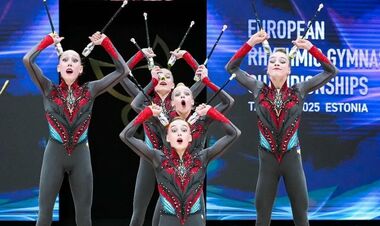 Художественная гимнастика. У украинских юниорок – золото чемпионата Европы