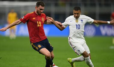 Как играли между собой Испания и Франция?