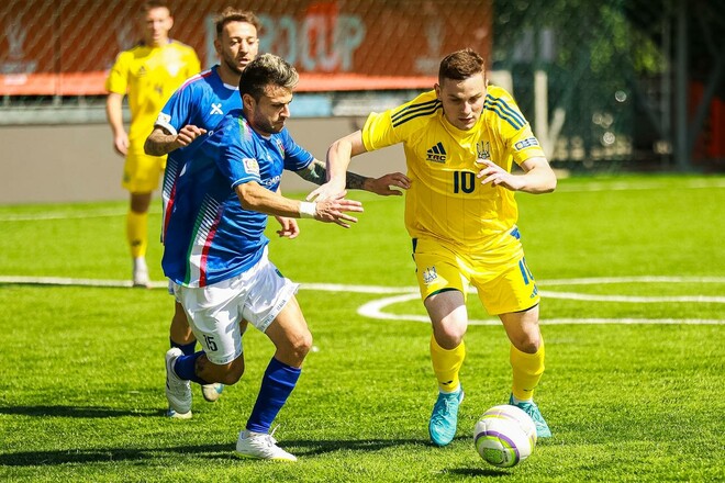 Украина – Италия – 6:1. Старт ЧЕ-2025 по socca. Видео голов и обзор матча