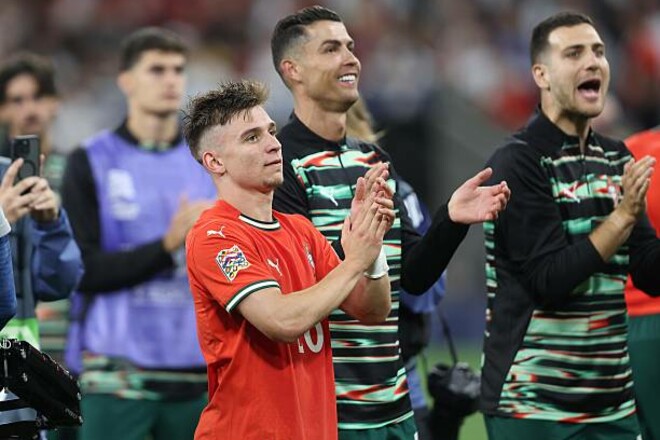 Франсішку Консейсау повторив досягнення батька в матчі проти Німеччини