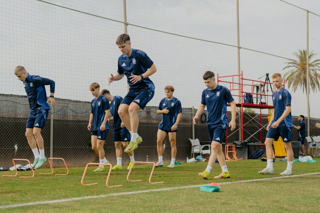 ФОТО. Збірна України U-20 продовжує навчально-тренувальні збори в Іспанії