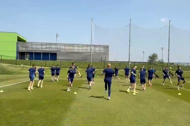ВИДЕО. Сборная Украины ведет активную подготовку к турниру Canadian Shield