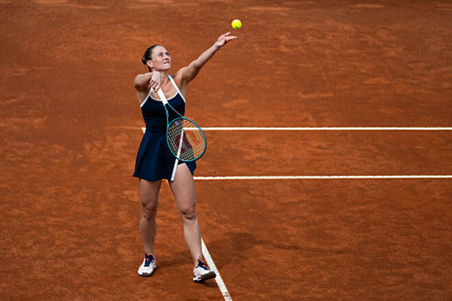 12 травня гра з Соболенко. Костюк знялася з парного турніру WTA 1000 у Римі