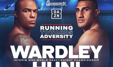 Фабіо Вордлі – Джастіс Хуні. Бій за титул у хевівейті. Дивитися онлайн LIVE