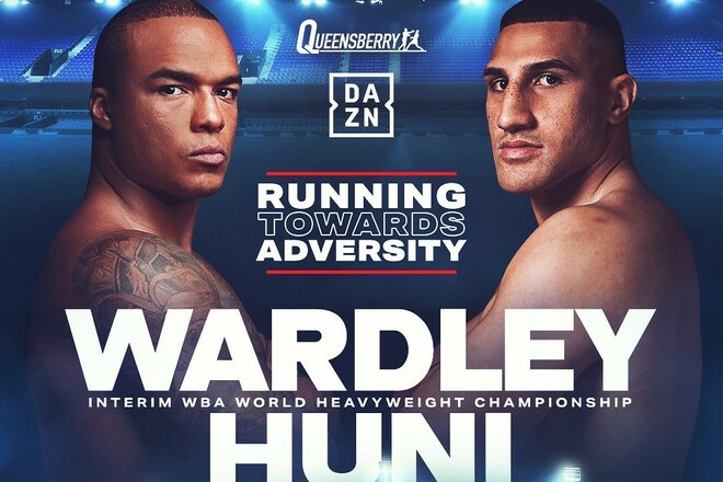 Fabio Wardley - Justis Huni. Battle for the title in Hevaevit. Watch online LIVE