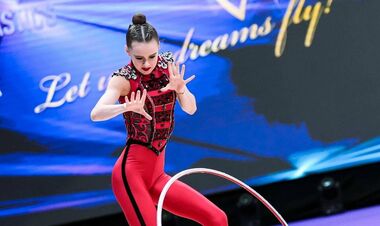 Онофрийчук выиграла золото в многоборье на ЧЕ по художественной гимнастике