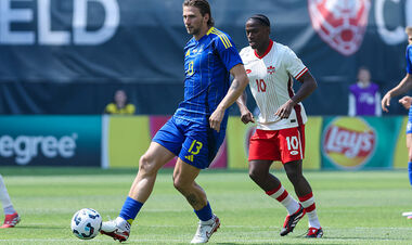 У матчі з Канадою збірна України забила 450 м'яч в історії