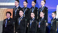Яркая серебряная точка. Украинские грации взяли медаль в группе на ЧЕ-2025