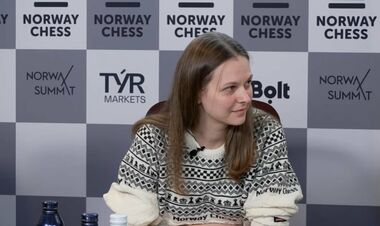 Анна Музычук одолела чемпионку мира и выиграла престижный турнир в Норвегии