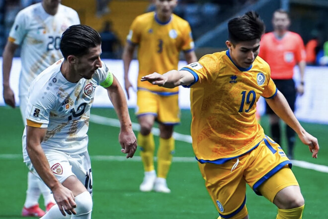 Северная Македония одержала победу над Казахстаном и возглавила группу