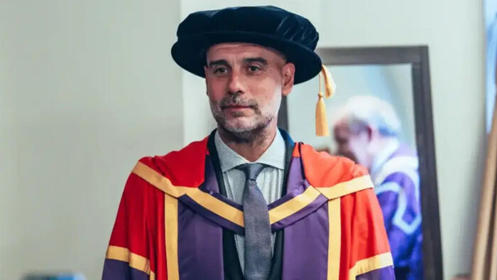 ФОТО. Гвардіола отримав почесний ступінь Манчестерського університету