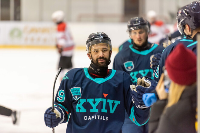 Киев Кэпиталз подписал бесстрашного хоккеиста
