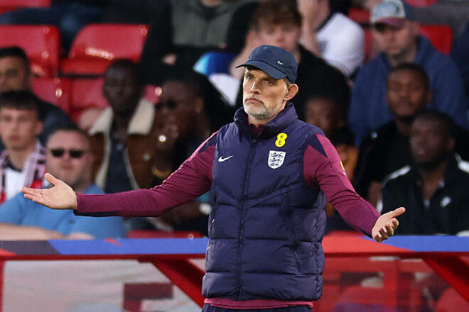 «Це важкий урок». Тухель пояснив першу поразку на чолі збірної Англії