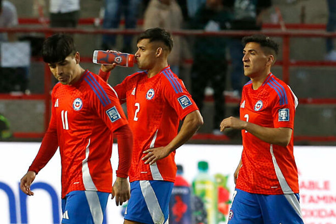 Чилийцы набрали лишь треть из всех возможных очков за три отборочных цикла