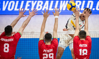 Ліга націй з волейболу. Чемпіони світу втратили сет, але перемогли Болгарію