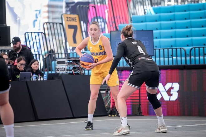 Жіноча збірна України U-23 з баскетболу 3х3 програла Польщі