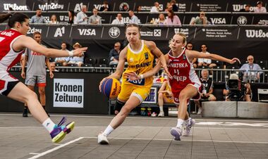 Женская сборная Украины U-23 вышла в финал Лиги наций по баскетболу 3х3