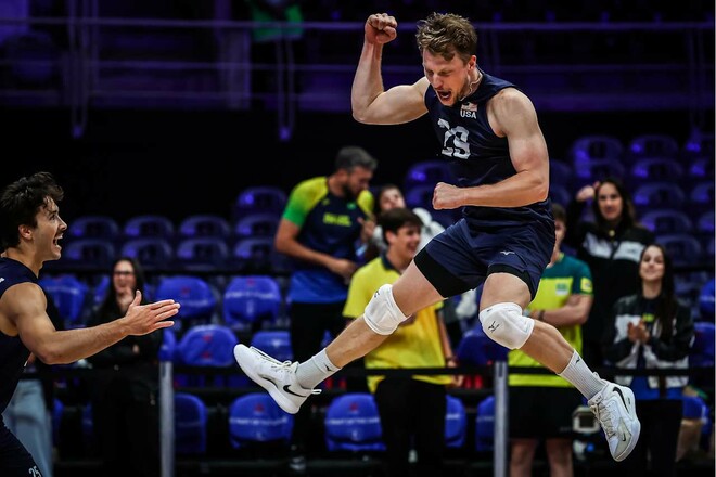 Лига наций. США с большим трудом одержали первую победу в турнире